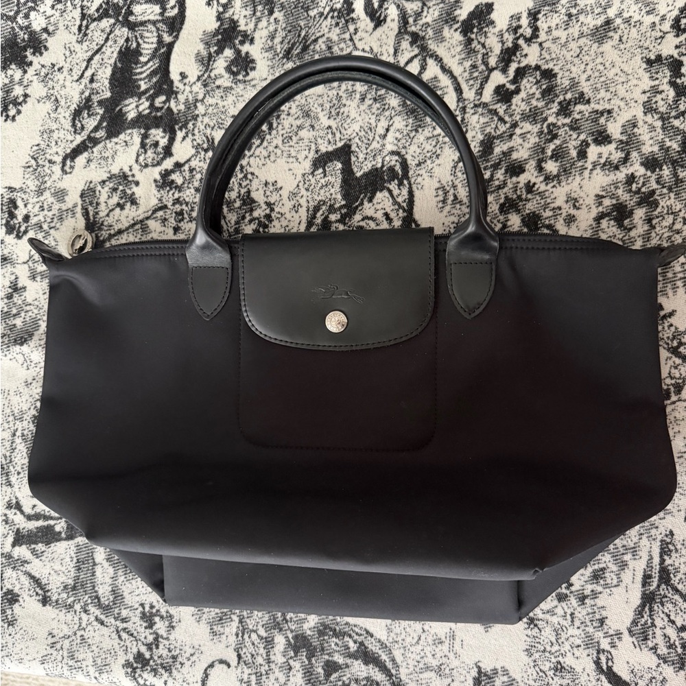 Longchamp Black Tote Bag